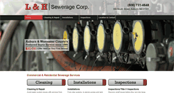 Desktop Screenshot of landhsewerage.com